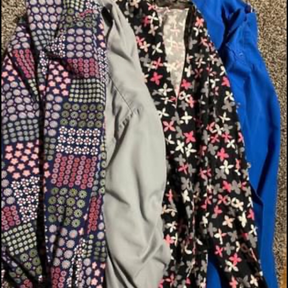Long sleeve scrubs